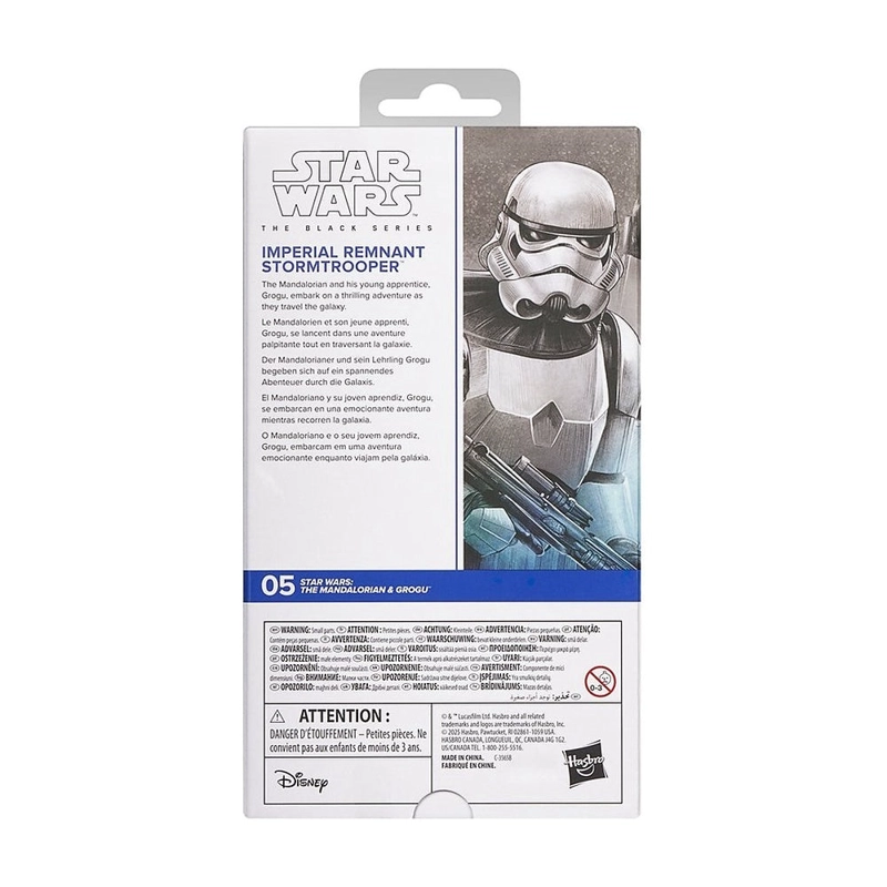 STAR WARS S6 BLACK FIGURA 15CM - IMPERIAL STORMTROOPER - 4