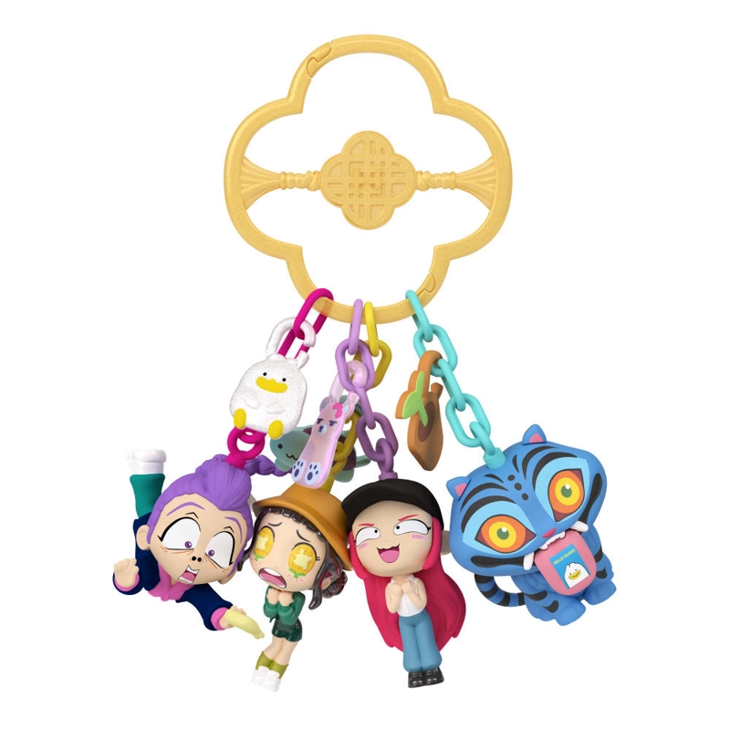 GUERRERAS K-POP MINI LLAVERO COLECCIONABLE SORPRESA 1 UNIDAD - 1