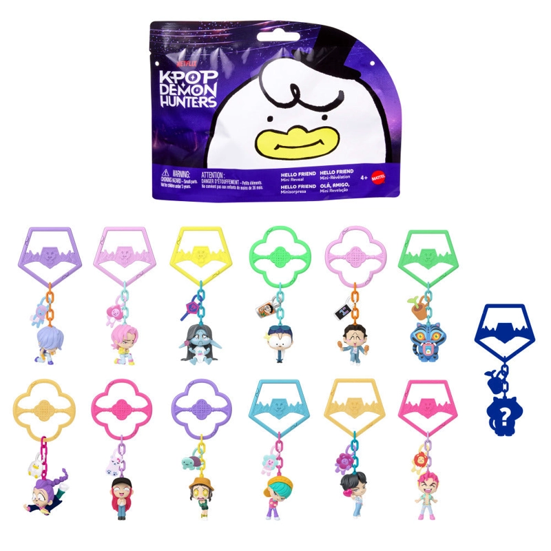 GUERRERAS K-POP MINI LLAVERO COLECCIONABLE SORPRESA 1 UNIDAD - 4