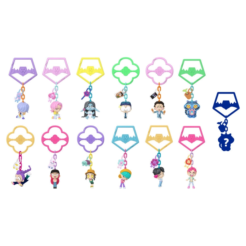 GUERRERAS K-POP MINI LLAVERO COLECCIONABLE SORPRESA 1 UNIDAD - 5