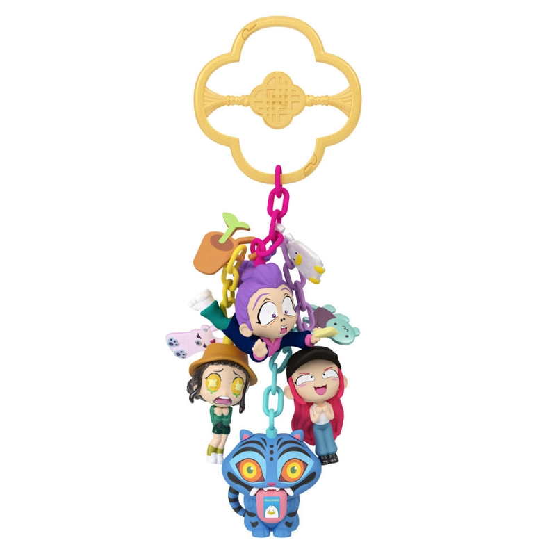 GUERRERAS K-POP MINI LLAVERO COLECCIONABLE SORPRESA 1 UNIDAD - 6