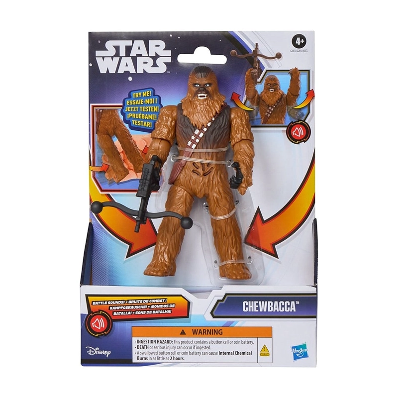 STAR WARS FIGURA DELUXE SURTIDA ACTIONVERSE - CHEWBACCA - 2