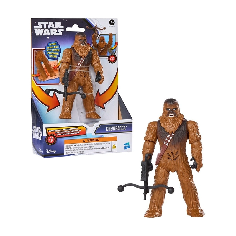 STAR WARS FIGURA DELUXE SURTIDA ACTIONVERSE - CHEWBACCA - 3