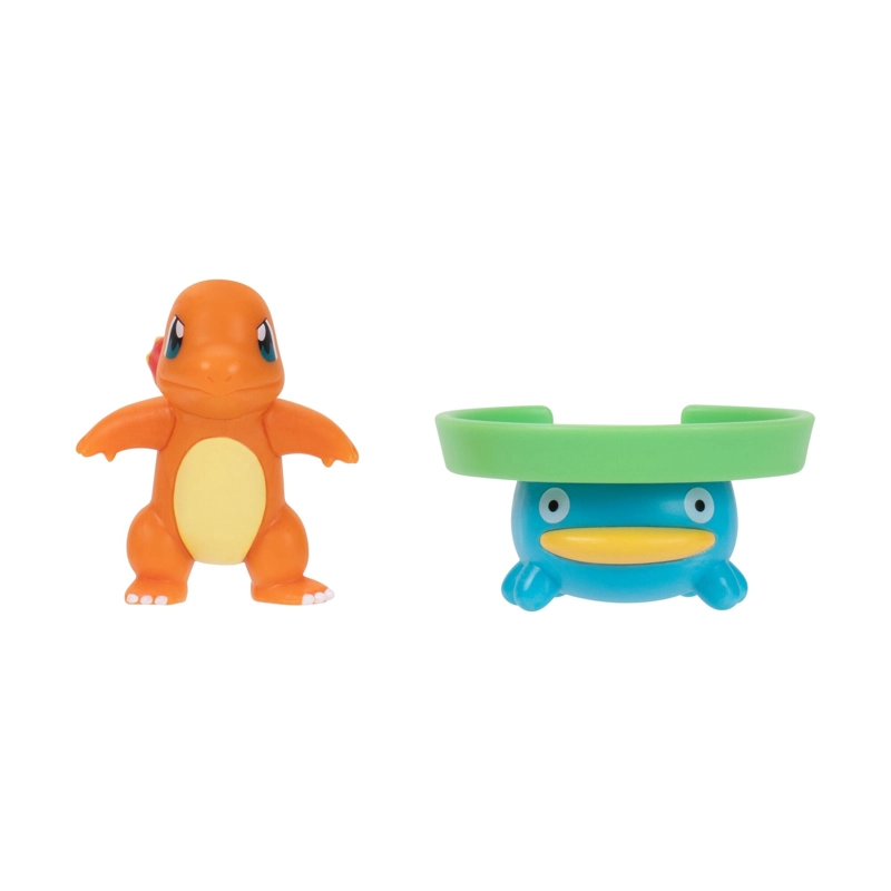 SET 1 O 2 FIGURAS DE 5 A 8 CM. POKEMON - CHARMANDER + LOTAD - 2