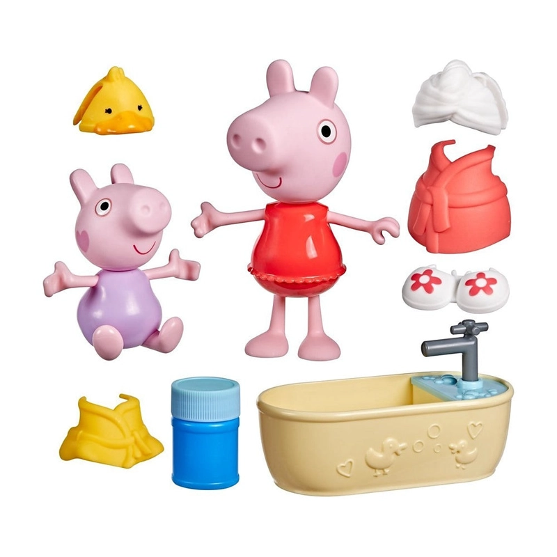 PEPPA PIG SET - BAÑO DE BURBUJAS DE PEPPA - 1