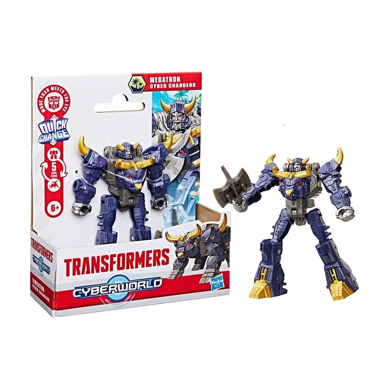 TRANFORMERS CYBERWORLD SURTIDO - MEGATRON - 4