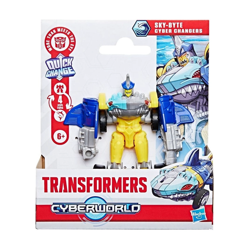 TRANFORMERS CYBERWORLD SURTIDO - SKY-BYTE - 3