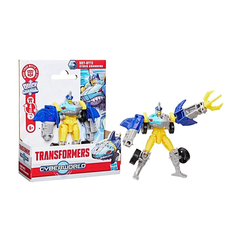 TRANFORMERS CYBERWORLD SURTIDO - SKY-BYTE - 4