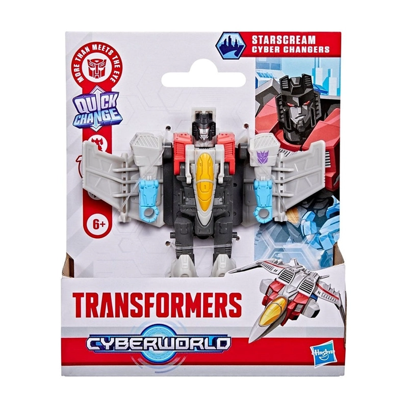 TRANFORMERS CYBERWORLD SURTIDO - STARSCREAM - 3