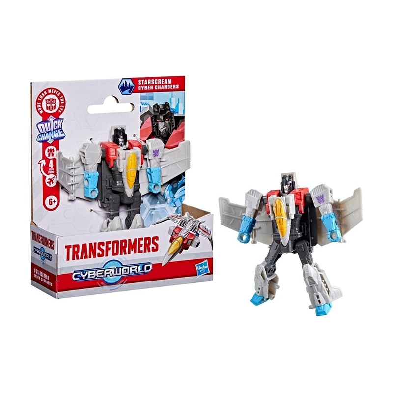 TRANFORMERS CYBERWORLD SURTIDO - STARSCREAM - 4