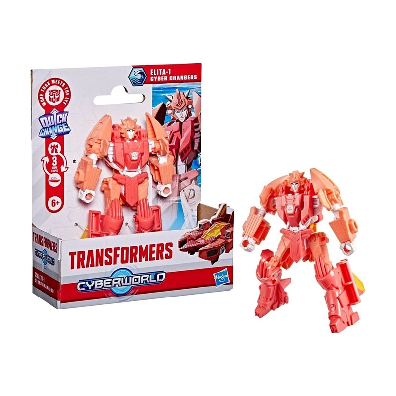 TRANFORMERS CYBERWORLD SURTIDO - ELITA - 1 - 4