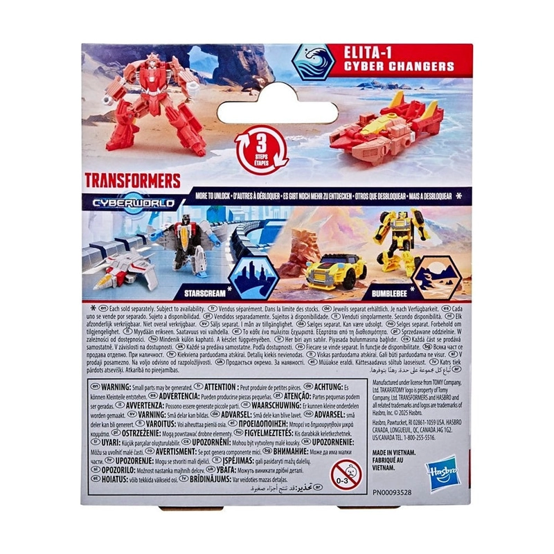 TRANFORMERS CYBERWORLD SURTIDO - ELITA - 1 - 5