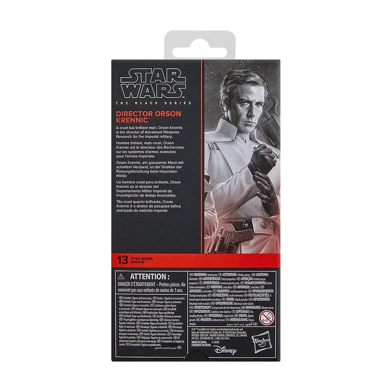 STAR WARS S3 BLACK FIGURA 15CM - DIRECTOR ORSON KRENNIC - 4
