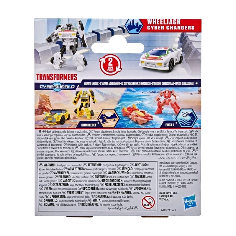 TRANFORMERS CYBERWORLD SURTIDO - WHEELJACK - 4