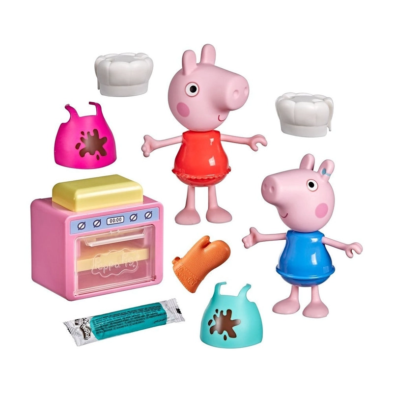 PEPPA PIG SET - DINO-PASTELES DE PEPPA - 1
