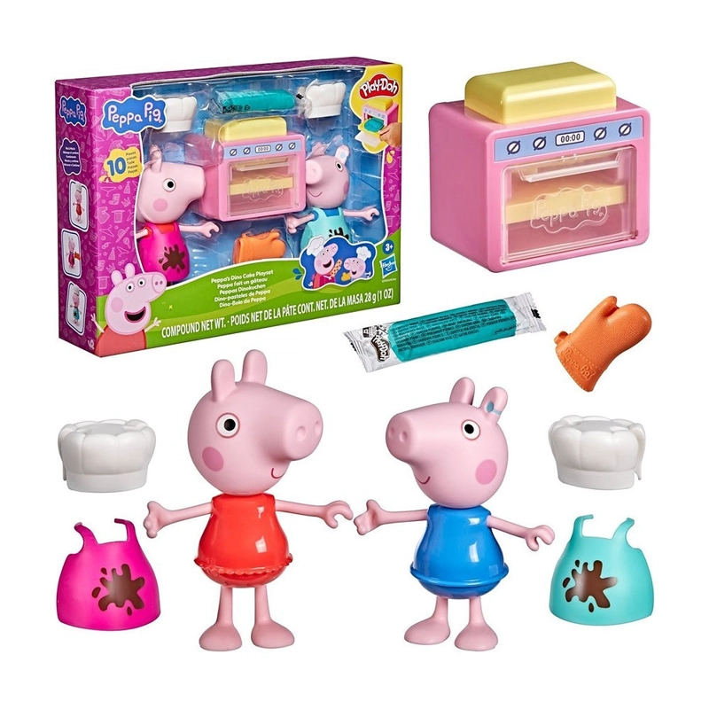 PEPPA PIG SET - DINO-PASTELES DE PEPPA - 3