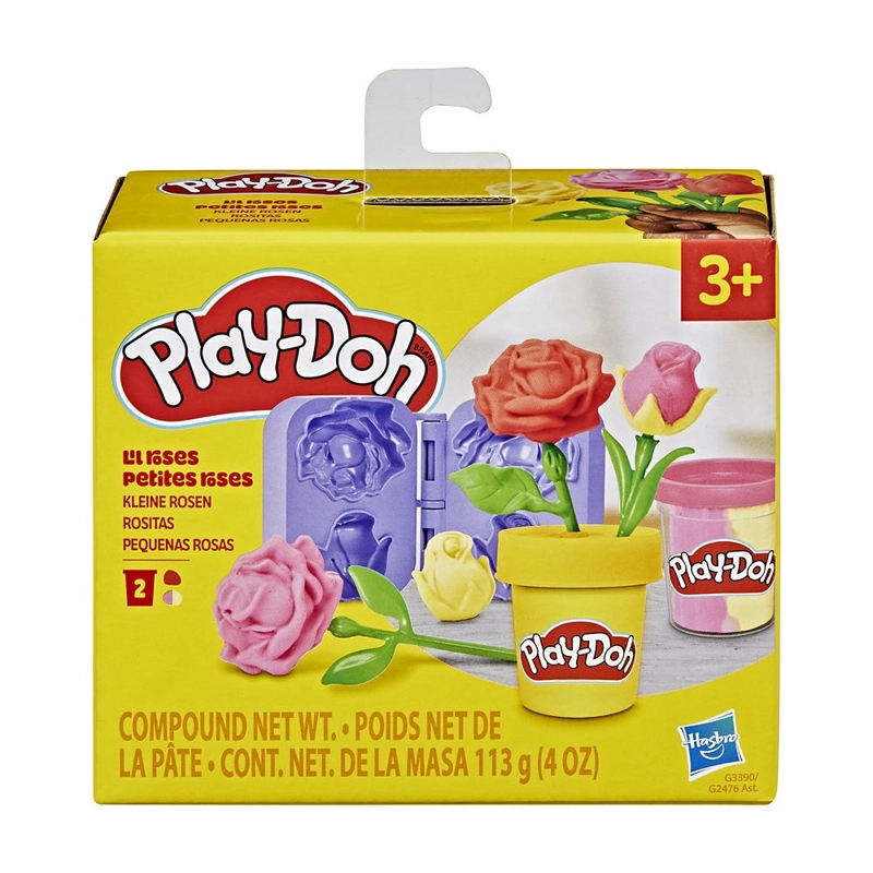 PLAY-DOH MINI PACK DE FLORES - PEQUEÑAS ROSAS - 1