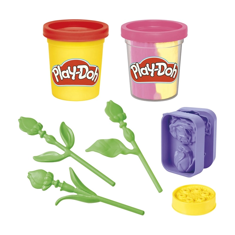 PLAY-DOH MINI PACK DE FLORES - PEQUEÑAS ROSAS - 2