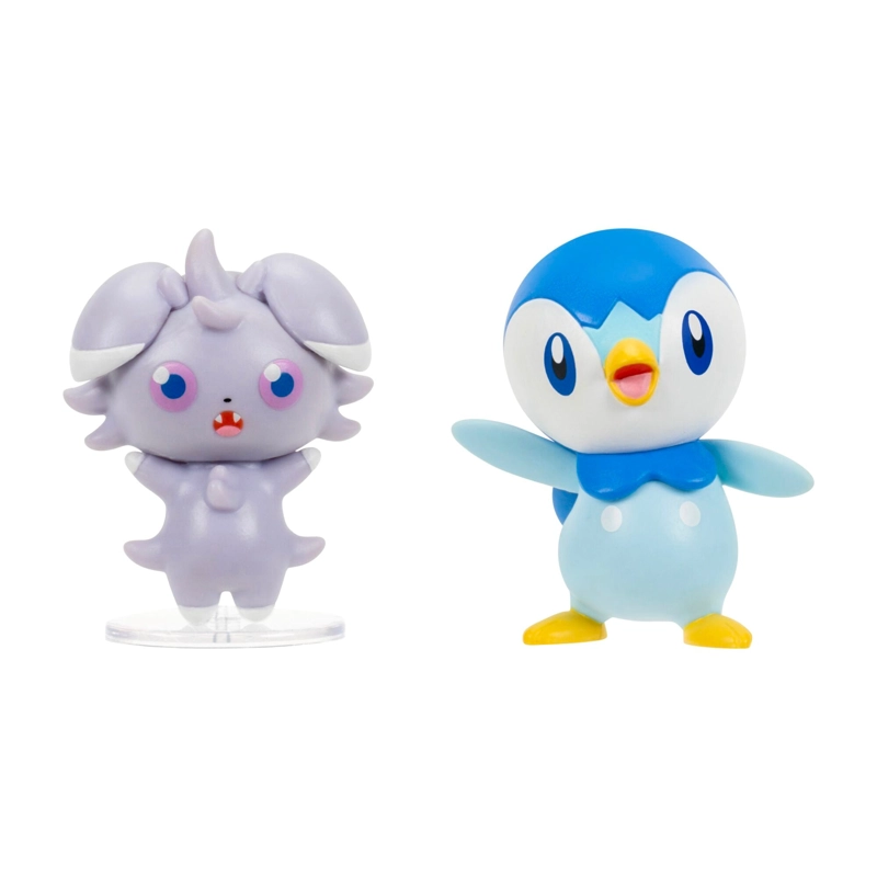 SET 1 O 2 FIGURAS DE 5 A 8 CM. POKEMON - ESPURR + PIPLUP - 2