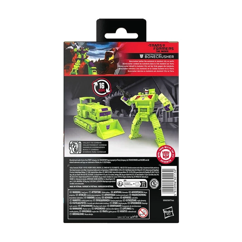 TRANSFORMERS GEN STUDIO DELUXE - CONSTRUCTICON BONECRUSHER - 5