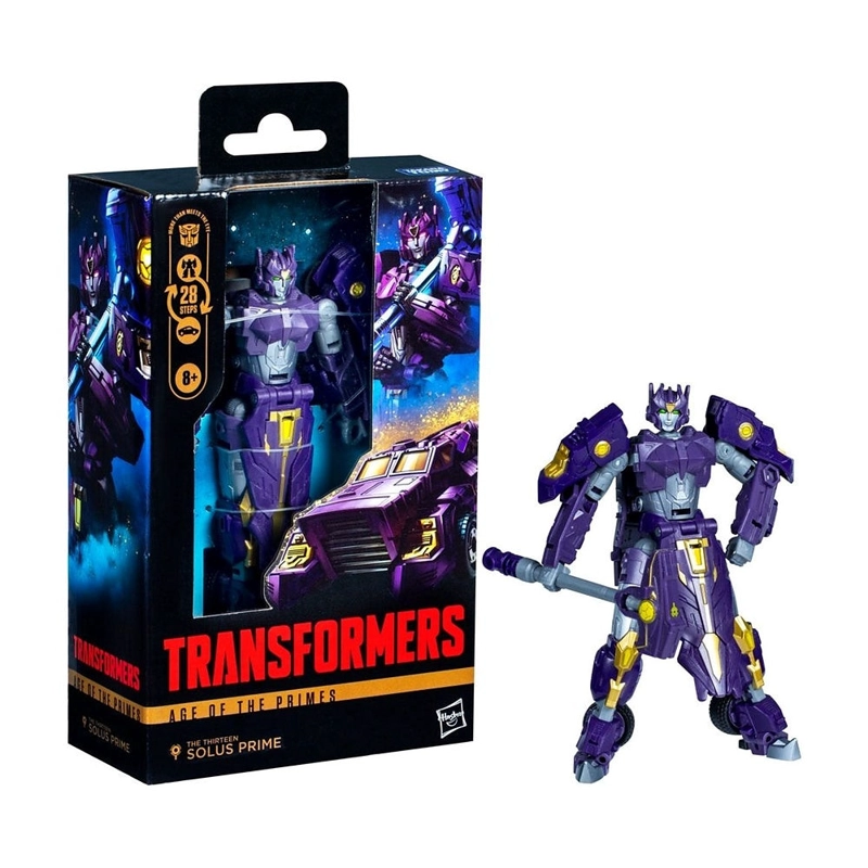 TRANSFORMERS GEN PRIME DELUXE SURTIDO - SOLUS PRIME - 4