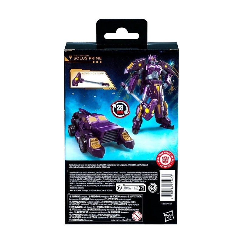 TRANSFORMERS GEN PRIME DELUXE SURTIDO - SOLUS PRIME - 5