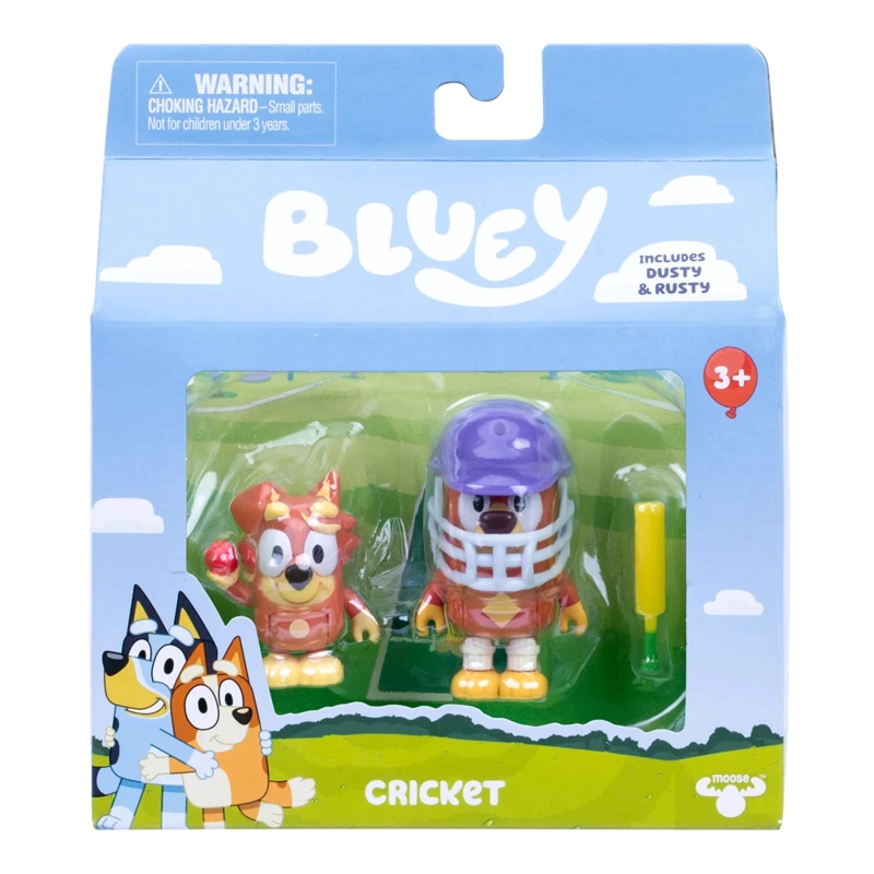 BLUEY PACK DE 2 FIG. S14 - CRICKET - 1