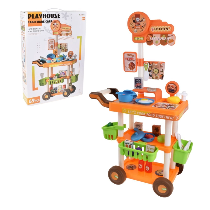 CARRO DE COCINA 69 PIEZAS - 1