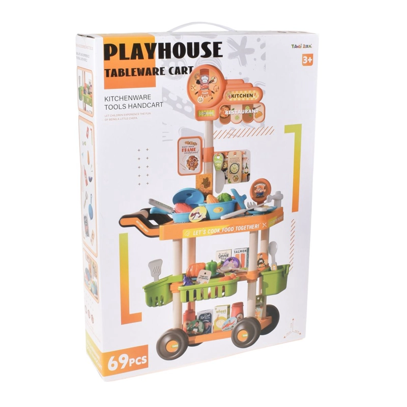 CARRO DE COCINA 69 PIEZAS - 2