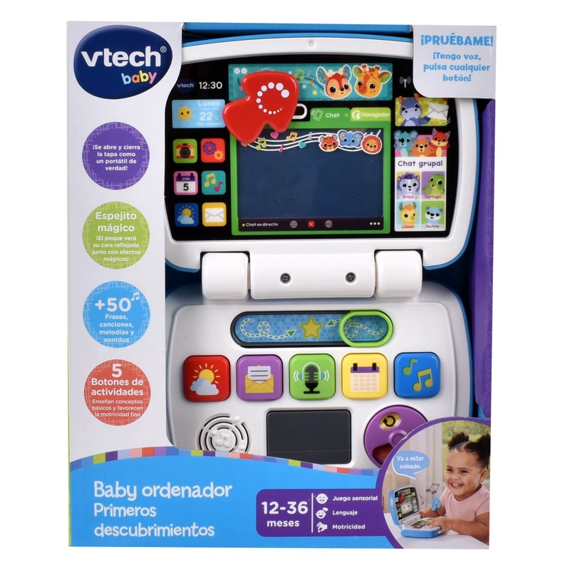 BABY ORDENADOR PRIMEROS DESCUBRIMIENTOS VTECH - 3