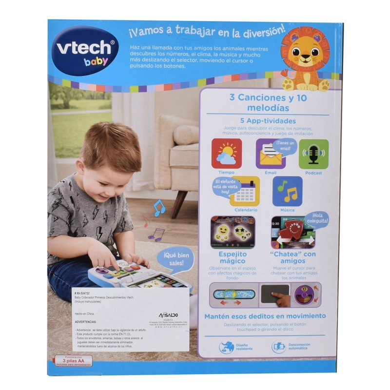 BABY ORDENADOR PRIMEROS DESCUBRIMIENTOS VTECH - 4