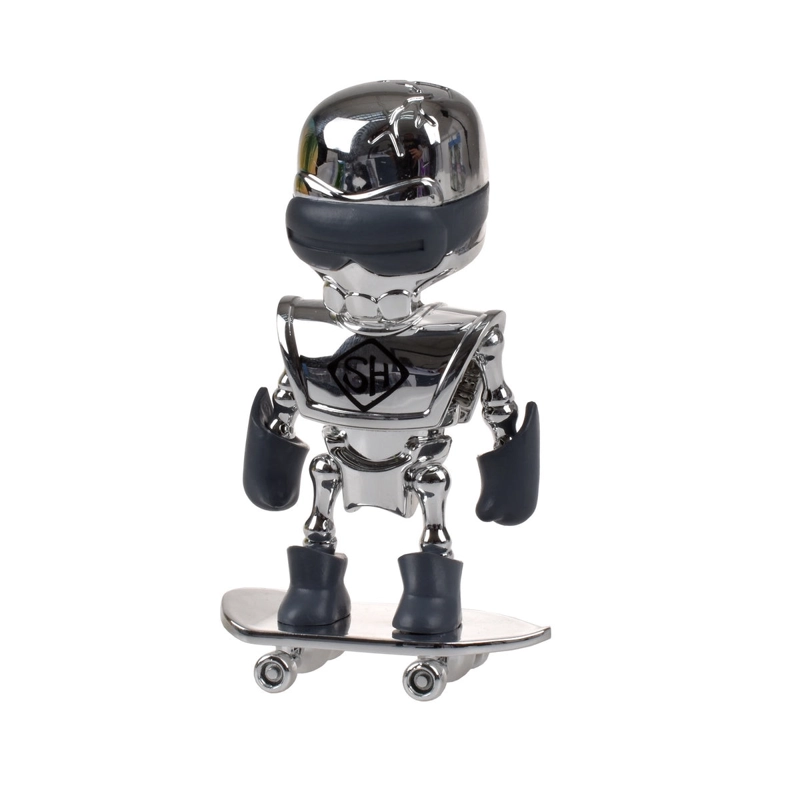 FIGURA 12 CMS STUMBLE GUYS MYTHIC - SILVER SKELETON - 1