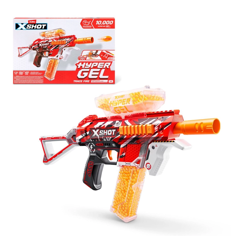 LANZADOR GEL X-SHOT MEDIUM BLASTER HIDROGEL 10000 BOLITAS - 1