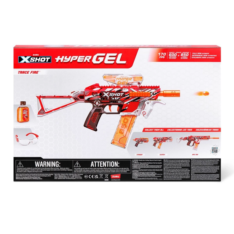 LANZADOR GEL X-SHOT MEDIUM BLASTER HIDROGEL 10000 BOLITAS - 4