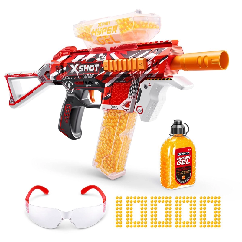 LANZADOR GEL X-SHOT MEDIUM BLASTER HIDROGEL 10000 BOLITAS - 5