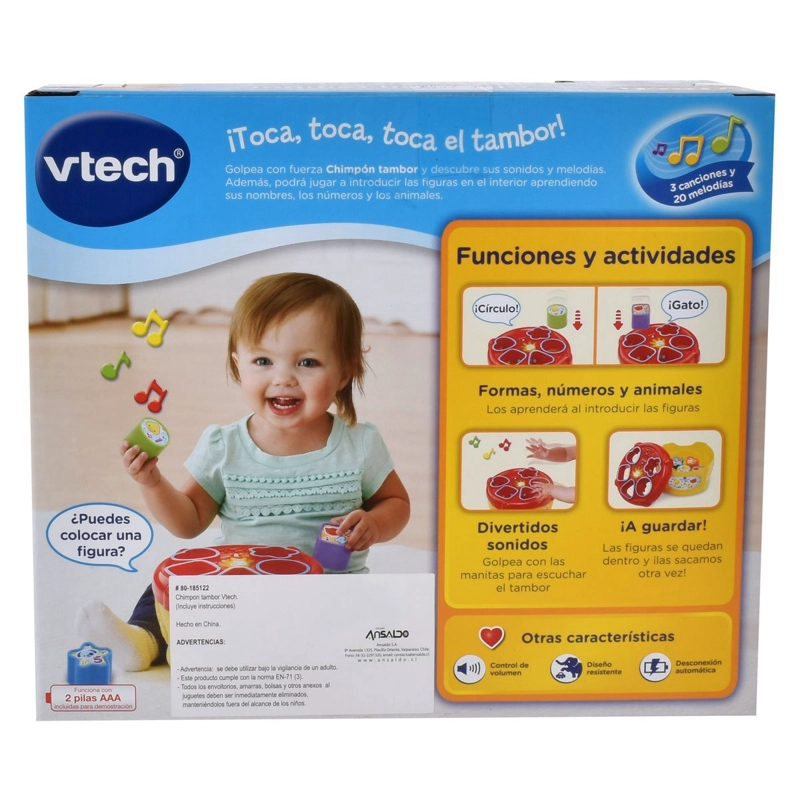 CHIMPON TAMBOR VTECH - 4