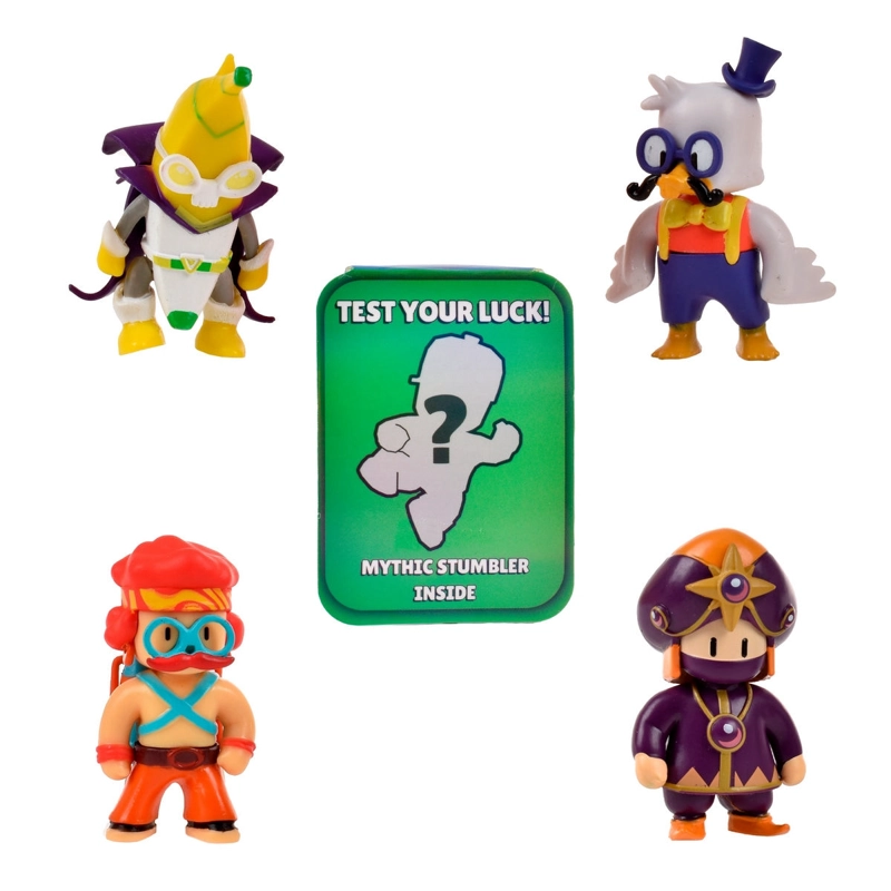 PACK DE 5 FIGURAS 5 CMS STUMBLE GUYS MYTHIC - DARKPEEL PRIME - 1