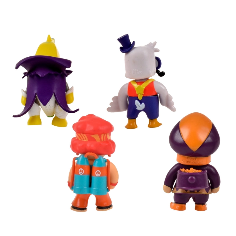 PACK DE 5 FIGURAS 5 CMS STUMBLE GUYS MYTHIC - DARKPEEL PRIME - 5