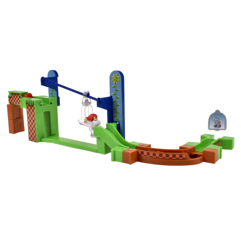 PLAYSET AUTOS DE CARRERA GO GO SONIC -KNUCKLES - 1