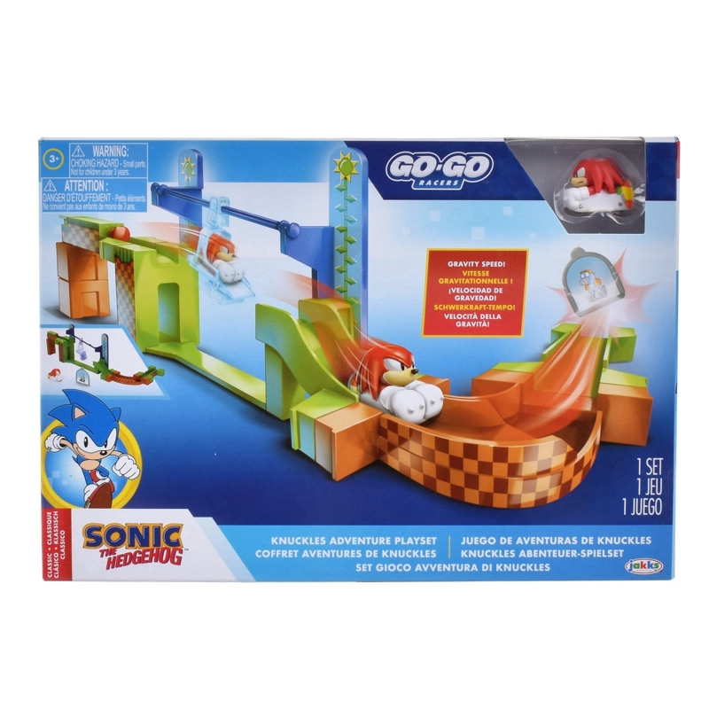 PLAYSET AUTOS DE CARRERA GO GO SONIC -KNUCKLES - 3