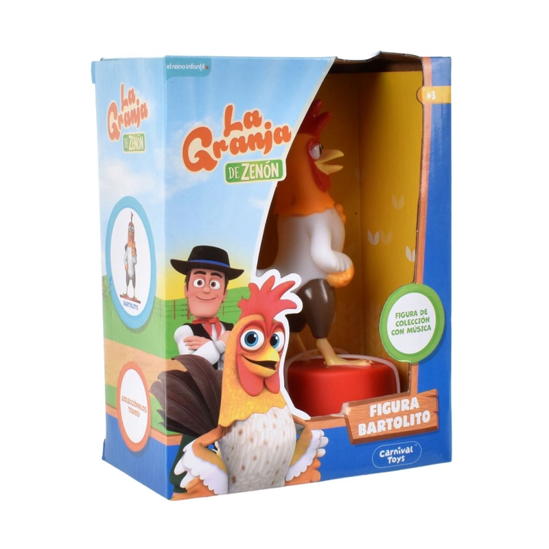 FIGURA MUSICAL DE 9 A 15 CM LA GRANJA DE ZENON - BARTOLITO - 2