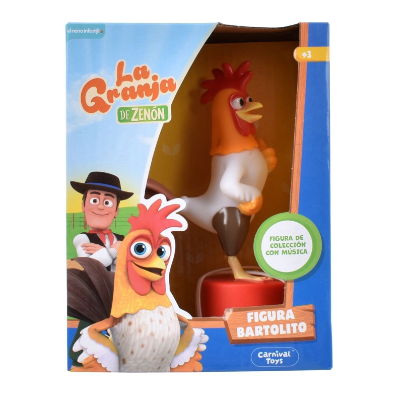 FIGURA MUSICAL DE 9 A 15 CM LA GRANJA DE ZENON - BARTOLITO - 3
