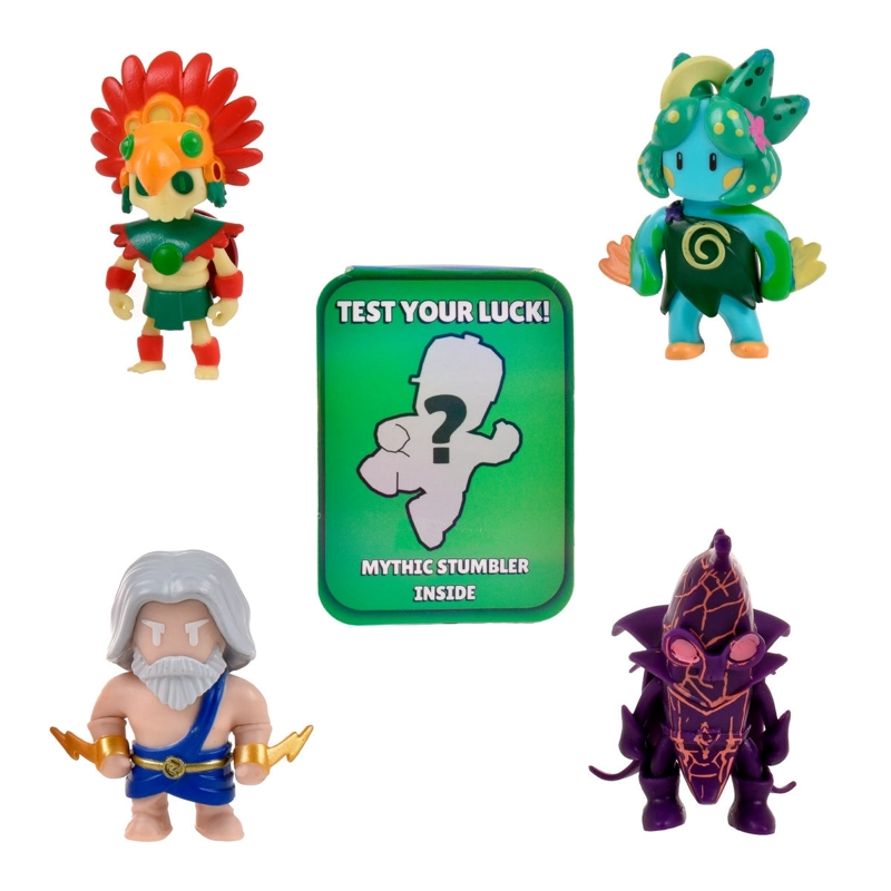 PACK DE 5 FIGURAS 5 CMS STUMBLE GUYS - GUARDIAN OF EL DORADO - 1