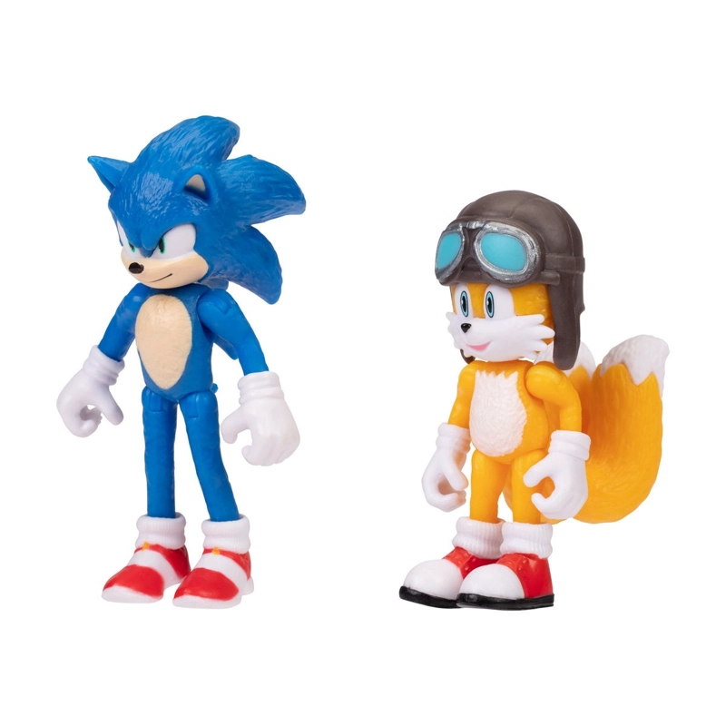 AVION BIPLANO SONIC CON FIGURA 6 CMS - 4