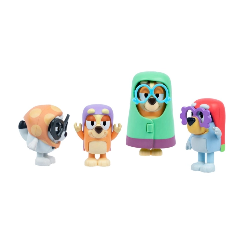 BLUEY PACK DE 4 FIG. S14 - AHI VIENEN LAS ABUELAS - 3