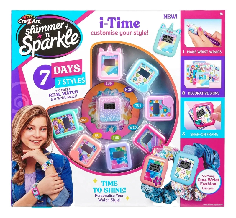 CRAZ ART I-TIME RELOJ DIGITAL CON 7 ESTILOS - 1