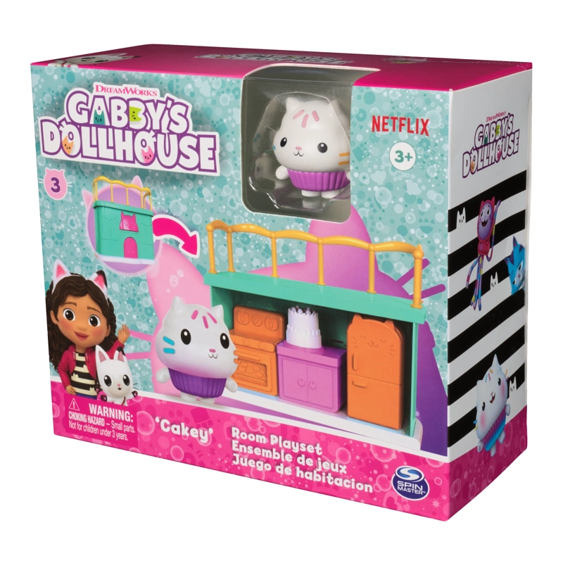GABBY DOLLHOUSE JUEGO HABITACION - CAKEY JUEGO HABITACION - 3