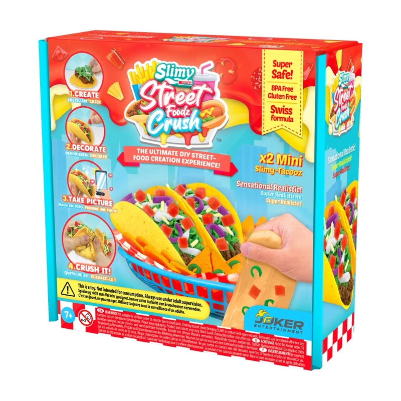 JOKER SLIMY DIY STREET FOOD CRUSH MINI - TACOS - 3