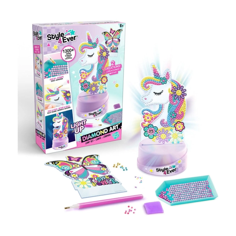 CANAL TOYS DIAMOND ART LAMP SET - 4