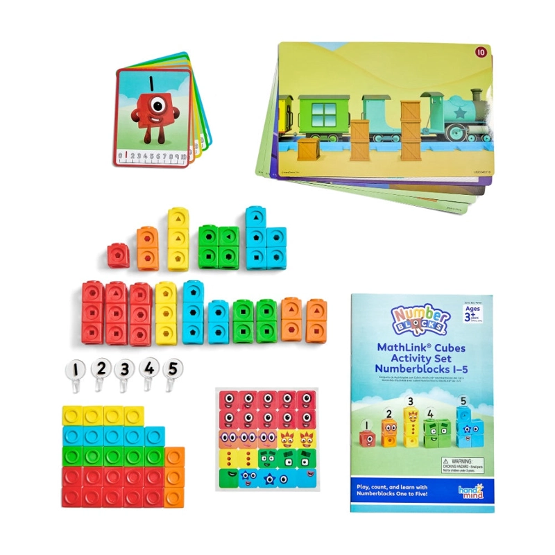LEARNING RESOURCES NUMBERBLOCKS SETS DE ACTIVIDADES 1-5 - 2